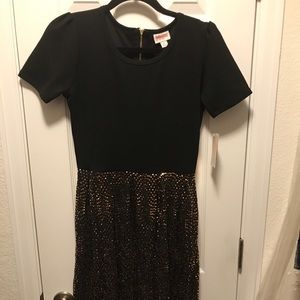 Lularoe Black elegant Amelia